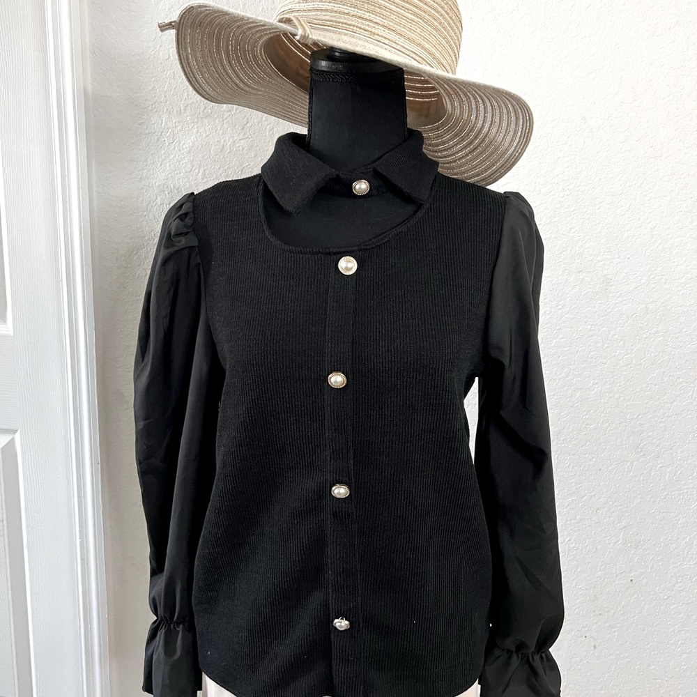Long sleeve blouse